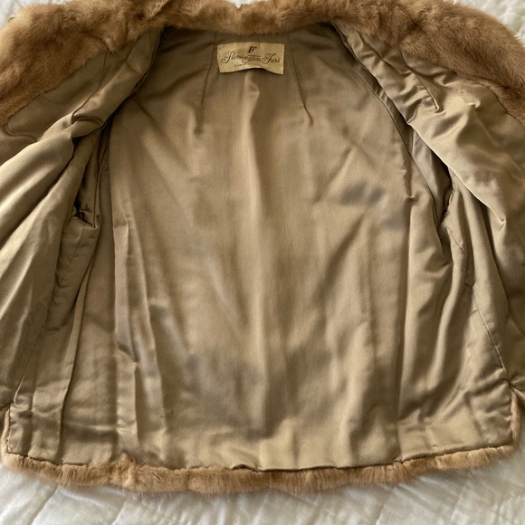 Vintage: Flemington Furs Jacket/Cape Size: M/S - Picture 3 of 7